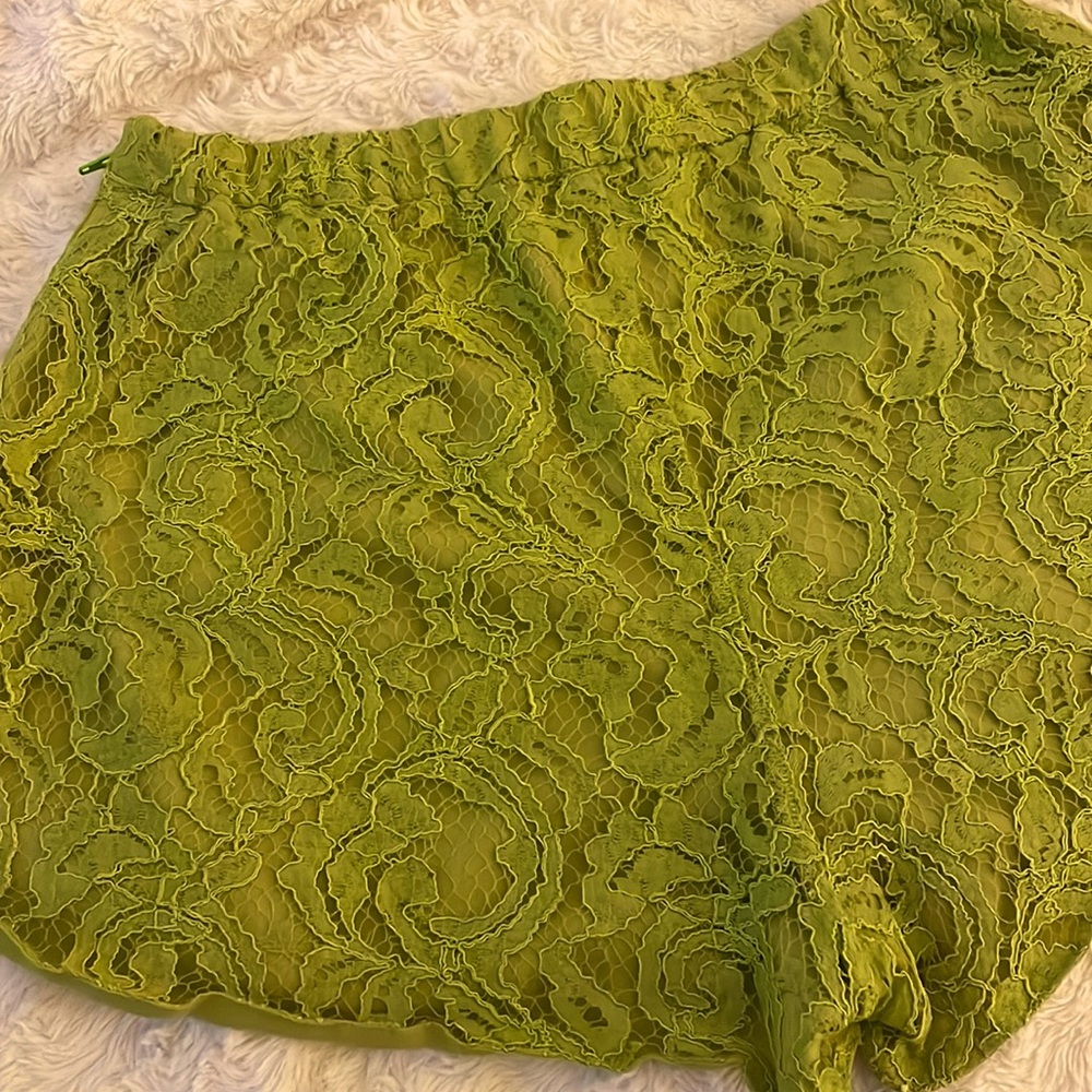 NWT Lovers + Friends Alexis Neon Lace Shorts - Picture 3 of 8